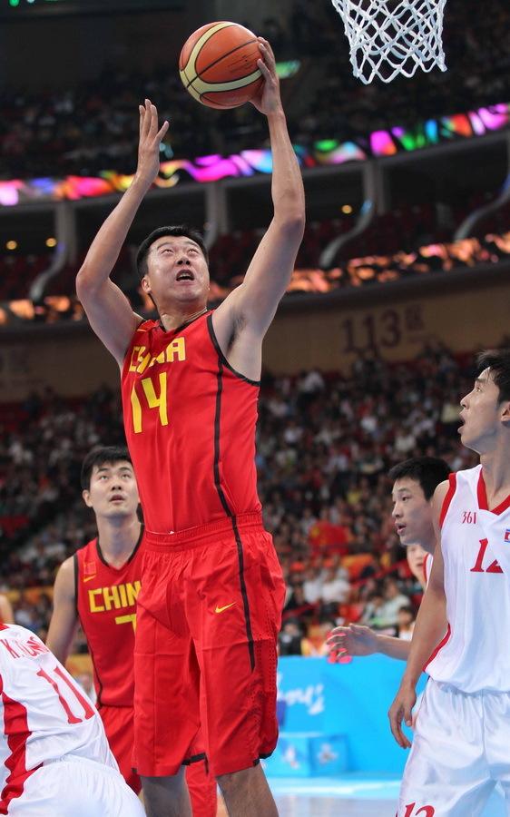 中国男篮vs朝鲜男篮