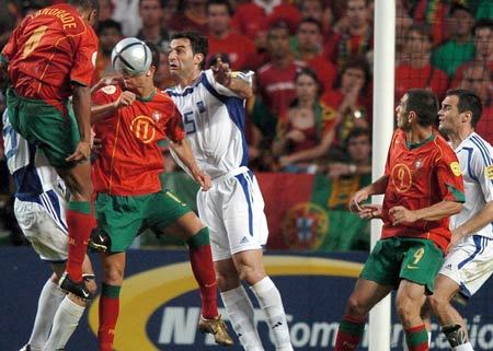 欧洲杯预选赛葡萄牙和希腊