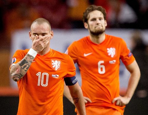 荷兰基本无缘欧洲杯