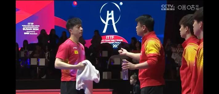 里约乒乓男团中国vs韩国